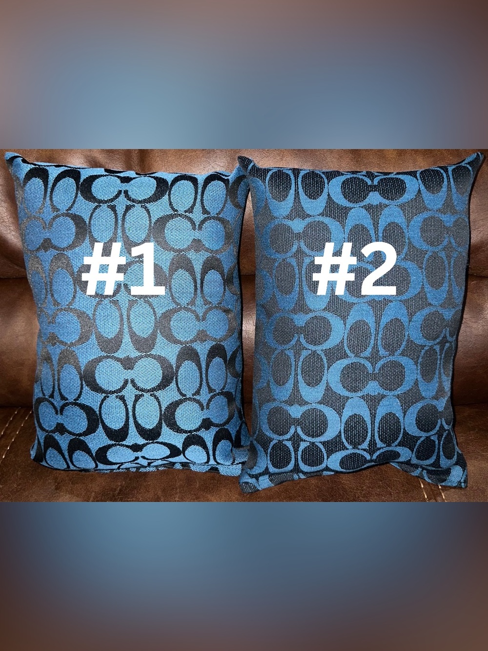 Bougie Bag Pillows 2.0 - Set of 2. (Choose Your Print) - Picture 5 of 10